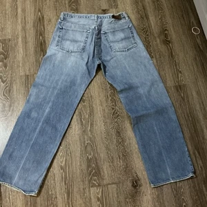 Polo Ralph Lauren Jeans Mens Hayden 34x30 RL Relaxed Blue Cotton Denim Distress - Picture 1 of 16