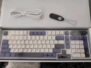 Royal Kludge RK-S98 96% Mechanische Tastatur Misty Rain Purple Switch LESEN! - Bild 1 von 1
