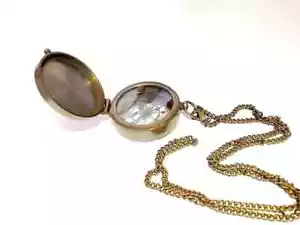 HandmadeBrass Vintage Pocket Compass Navigation Nautical Decor - Picture 1 of 4