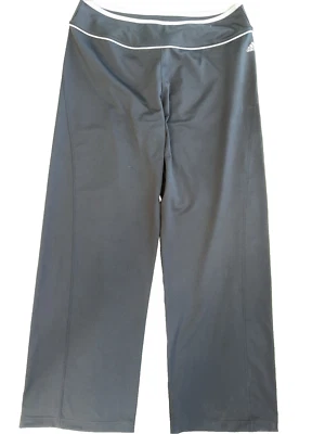 Adidas Track Pants ATS Dry Thermo System Women's Large Black & White EUC - Image 1 of 4