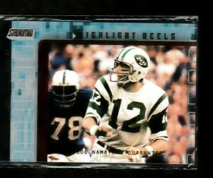 2001 Topps Stadium Club HIGHLIGHT REELS #HRJN JOE NAMATH New York Jets Alabama - Picture 1 of 2