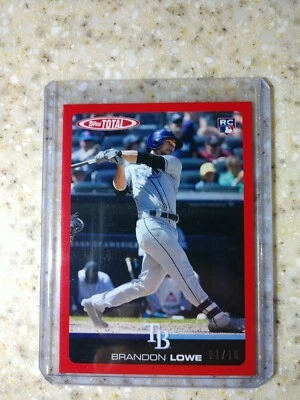 2019 Topps Total /10 RC #334A Brandon Lowe "Red - Image 1 of 2