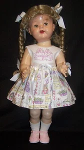 Osterkleid für 22" Saucy Walker Puppen - NUR KLEID - A - Bild 1 von 4