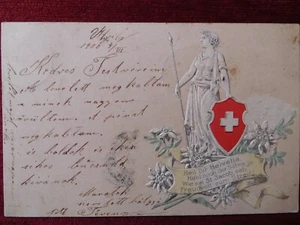 SCHWEIZ - GEPRÄGTE HELVETIA / 1900 - Bild 1 von 2