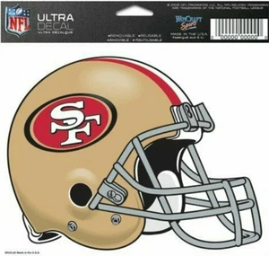 NFL San Francisco 49ers Helmet Decal by WinCraft Sports - Picture 1 of 1