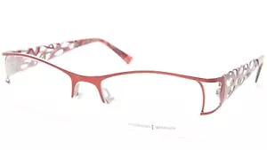 NEW PRODESIGN DENMARK 5134 c. 4021 RED EYEGLASSES GLASSES 53-18-135 B33mm Japan - Foto 1 di 12