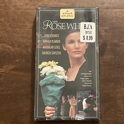 Miss Rose White RARE Hallmark Hall of Fame 1999 VHS- Sealed Foto 1 de 4