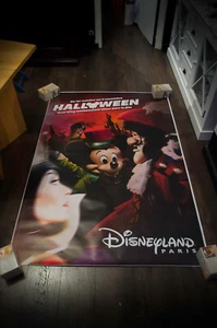 DISNEYLAND 🏰 HALLOWEEN A French Shelter Vintage Póster Turístico Original 2018 - Imagen 1 de 7