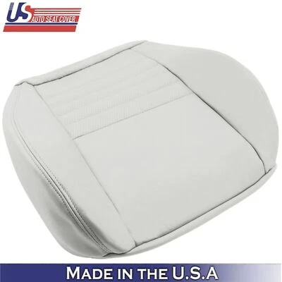 Cubierta de asiento inferior de pasajero de cuero Oxford blanca para Ford Mustang GT 1999-2004 Foto 1 de 4