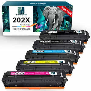 Toner colore nero CF500X 202X per HP LaserJet Pro M254dw M280nw M281fdw lotto multifunzione - Foto 1 di 14
