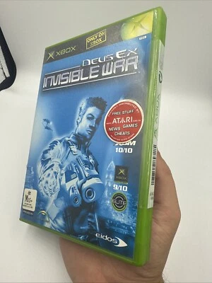 Deus Ex Invisible War Microsoft Xbox Original (2003) Xbox Seal No Cellophane - Image 1 of 4