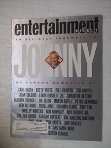 EW ENTERTAINMENT WEEKLY MAGAZINE MAY 8, 1992 JOHNNY CARSON FAREWELL FINAL SHOW - Picture 1 of 2