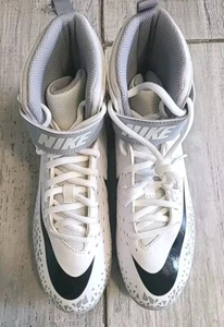 Nike Stollen Jugend 5,5 Jahre grau/weiß Lace Force Savage Shark 880133-001 Fastflex - Bild 1 von 5