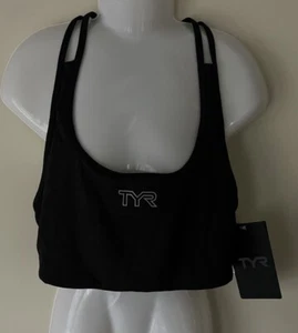 TYR Performance Comfort Racerback Träger Sport BH Größe M (8) 77370 schwarz UVP 45€ - Bild 1 von 2