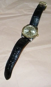 Rolex Datejust Thunderbird Turn-O-Graph Mens 36mm Gold & Silver 1625 Serviced - Picture 1 of 19