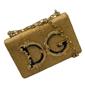 Dolce & Gabbana DG Mädchen Crossbody Schultertasche Gold Original - Bild 1 von 10