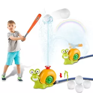 Water Sprinkler Baseball Toys,Spinning Water Play Game For Kids & Pets - Picture 1 of 12
