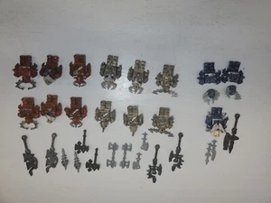 Lot of 30 Vintage Mega Bloks Krystal Wars Knights Orcs Dragons Mini's &Weapons - Picture 1 of 15