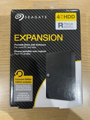 Seagate EXPANSION 4TB HDD PORT:STKN4000400  Brand New Sealed - Image 1 of 4