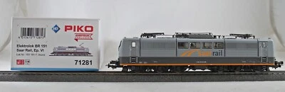 Piko 71281 Elektrolokomotive BR 151 der  Saar Rail  Neu mit OVP DC Sound - Bild 1 von 4