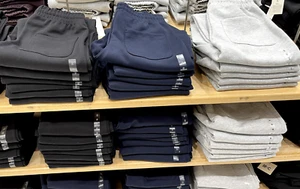 UNIQLO : Pantalon de survêtement large C matières de haute qualité belle silhouette NEUF - Photo 1/17