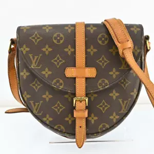 Louis Vuitton Monogram Chantilly MM Shoulder CrossBody Bag M51233 J3080CS703 - Picture 1 of 24