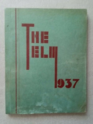 The Elm 1937 Wethersfield CT High School Year Book - Image 1 of 4