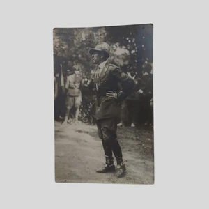 Gabriele D'Annunzio Fiume 1920 legionari fotocartolina Rara - Picture 1 of 2