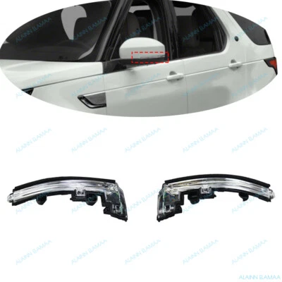 2x Luz de seta do espelho retrovisor para Land Rover LR4 2010-16 Discovery 2017-21 - Imagem 1 de 4