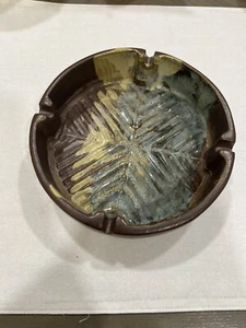 Pottery Craft MCM Ashtray" #400 USA vg 6 3/4” x 2'' - Picture 1 of 7