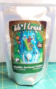 Café molido tostado oscuro tostado oscuro Alaska Artisan 2 oz hecho en Alaska - Imagen 1 de 2