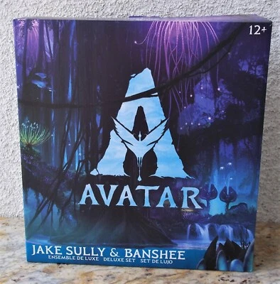 McFarlane Toys Avatar Jake Sully & Banshee Bob 7" Figura de Acción Juego de Lujo Nuevo en Caja Foto 1 de 4