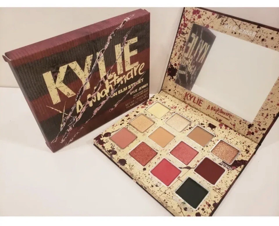 Kylie Jenner ~ A Nightmare On Elm Street Pressed Powder Palette ~ .03 ozx12 ~NIB - Image 1 of 1