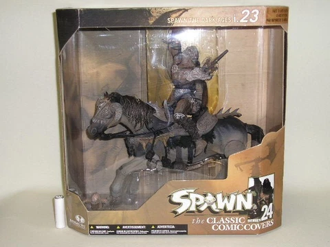 McFARLANE TOYS SPAWN The Black Knight & Battle Horse SPAWN THE DARK AGES i.23 Cover