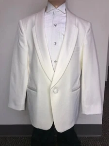 IVORY TOULON Tuxedo Jacket by CHRISTIAN DIOR - boys sizes 4 thru 16 - Picture 1 of 2