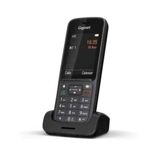 Gigaset SL800H PRO DECT Mobilteil Schwarz/Anthrazit Bluetooth DECT GAP CAT-iq - Zdjęcie 1 z 6