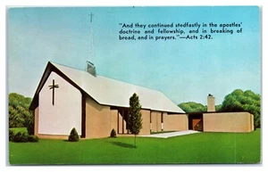 Apostolisch-lutherische Kirche in Southfield Michigan Postkarte - Bild 1 von 2