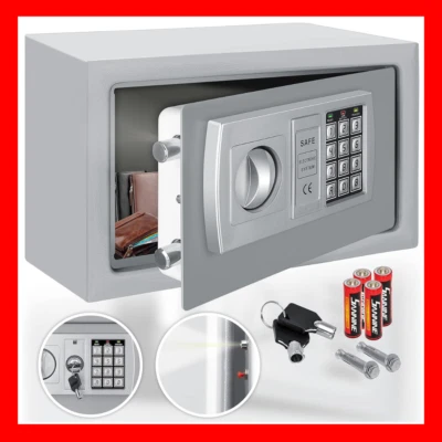 Cassaforte A Muro Elettronica Da incasso Cassetta Di Sicurezza + Chiave Emergenz - Immagine 1 di 4