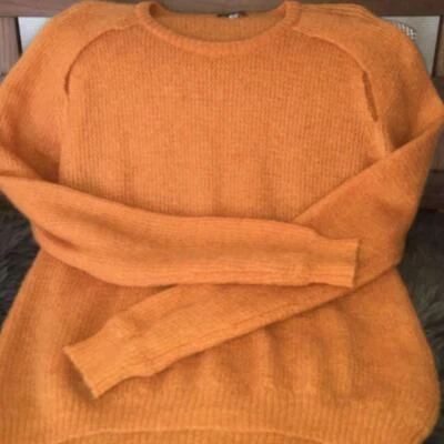 ANN DEMEULEMEESTER Mujer Damas Tops Tejido Suéter Mohair Nylon Casi Sin Usar Foto 1 de 3