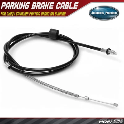 Cable de freno de estacionamiento delantero para Chevy Cavalier 1995-2005 Pontiac Grand Am Sunfire Foto 1 de 4