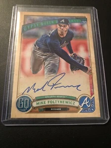 Baseball Card Mike Foltynewicz Auto Topps Gypsy Queen 2019!! - Picture 1 of 2
