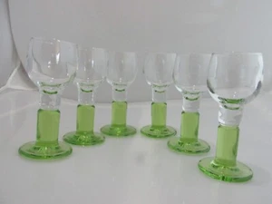Bormioli Rocco Verde Tallo Cordial Gafas Italia Limoncino Verde Lima 2oz - Imagen 1 de 7