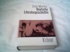 Fritz Martini: Deutsche Literaturgeschichte von den Anfängen bis zur Gegenwart