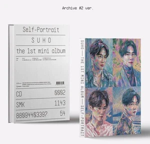 SUHO EXO 1st Mini Album Self-Portrait Archive #2 Ver CD+Book+Post+2p P.Card+Gift - Imagen 1 de 7