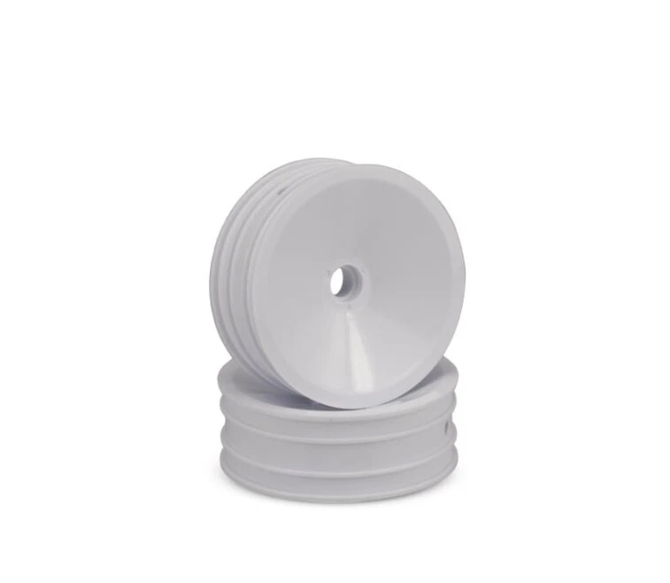 Jconcepts Mono 1.9" RC10 Front Wheel (2) White JCO3437W 3437W - Image 1 of 1