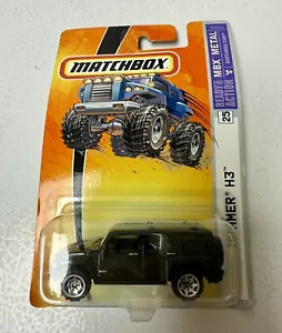2005 MATCHBOX BLACK HUMMER H3, MBX #25, 1ST RELEASE NEW MBX MODEL CASTING, - Picture 1 of 2