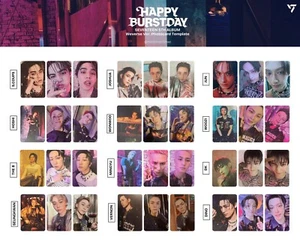 SEVENTEEN HAPPY BURSTDAY álbum TARJETA FOTOGRÁFICA WEVERSE VER OFICIAL - Imagen 1 de 1