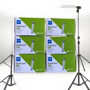 EvenCare G2 Blood Glucose 300 Ct. test strips - Exp. 03/2026 - Picture 1 of 4