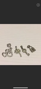 Halskette Armband Silber einzelne Charms - Bild 1 von 5