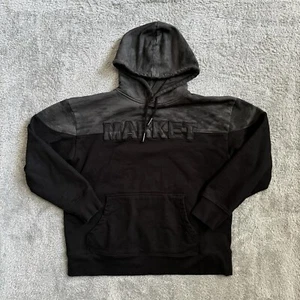 Market Mens Spellout Logo Hoodie  Size XXL - Picture 1 of 7